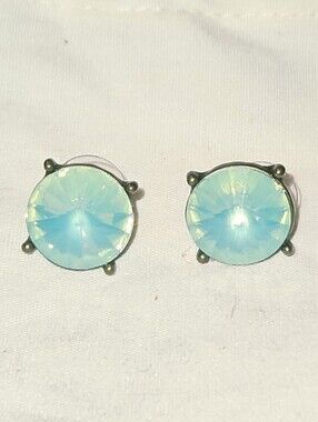 Aquamarine Post Earrings